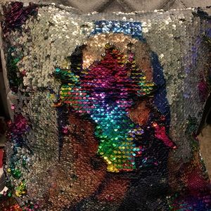 Custom sequins pillows